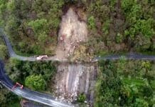 Frana di Bargagli, mezzi al lavoro per riaprire la statale 45 Frana Bargagli lavori statale 45