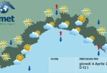 Meteo Liguria, tempo più stabile e temperature in risalita meteo Liguria 4 aprile 2024