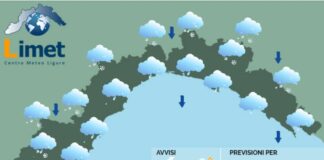 Meteo Liguria, torna l’inverno con freddo e neve sulle alture Meteo Liguria 22 aprile 2024