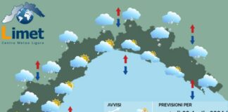 Meteo Liguria, ancora freddo e neve sui versanti padani meteo Liguria 23 aprile 2024