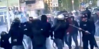 Genova, scontri pre partita, la dura reazione della polizia: denunciati 30 teppisti scontri Genoa Cagliari 29 aprile 2024