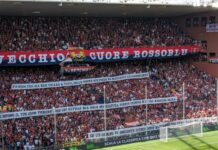 Scontri tra tifosi del Genoa e della Samp, al Ferraris le minacce pubbliche striscioni Genoa al Ferraris