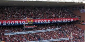 Scontri tra tifosi del Genoa e della Samp, al Ferraris le minacce pubbliche striscioni Genoa al Ferraris