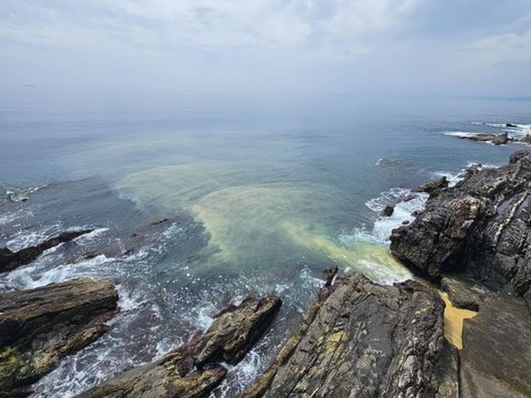 Nervi fogna a mare passeggiata Anita Garibaldi