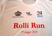 Rolli Days di Primavera, quest’anno c’è anche la Rolli Run Rolli Run maglietta