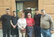 Susan Sarandon a Genova torna al Mangiabuono Susan Sarandon trattoria Mangiabuono