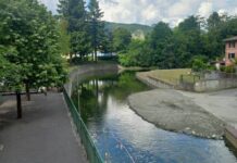 Voltaggio, la piscina del rio Morsone è già piena Voltaggio piscina Rio Morsone