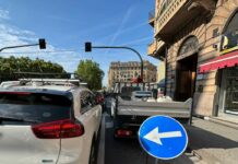 Genova, traffico nel caos tra corso Sardegna e Brignole causa lavori