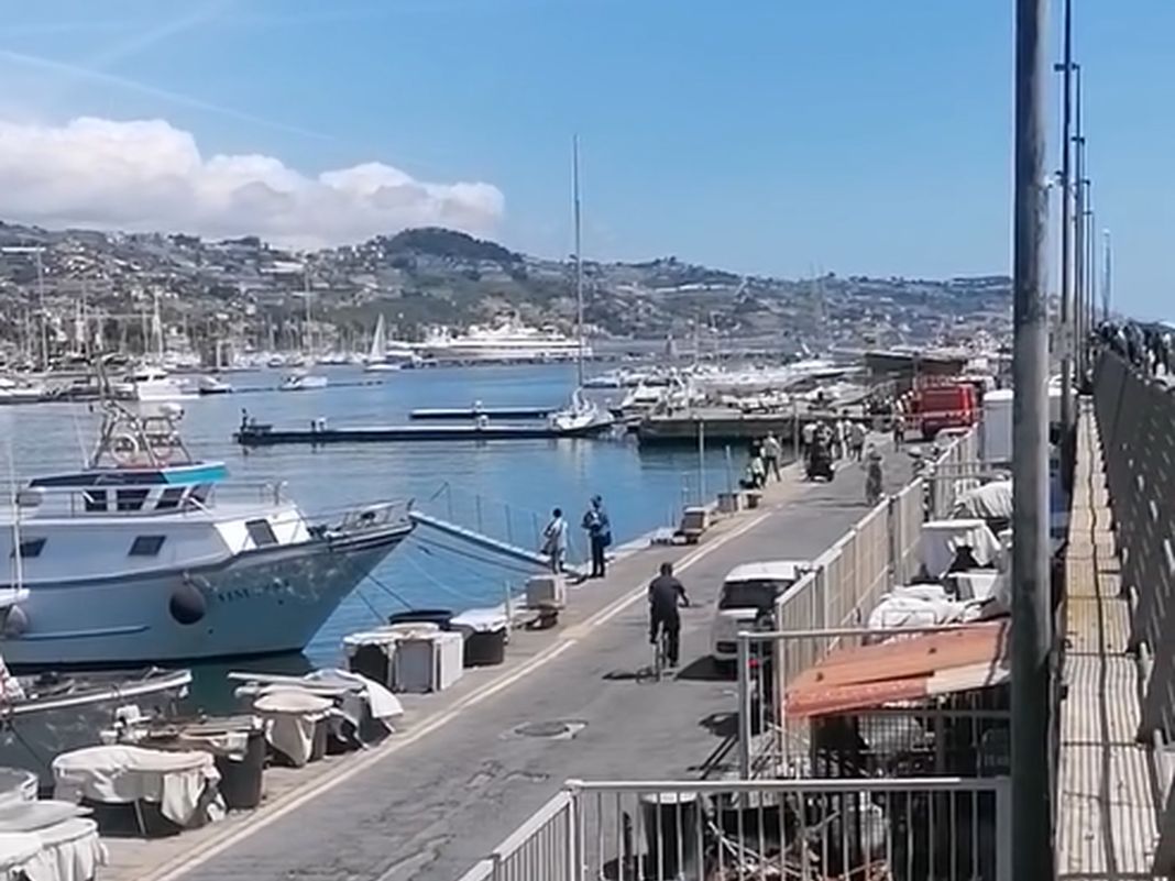 Sanremo auto in mare 5 maggio 2024