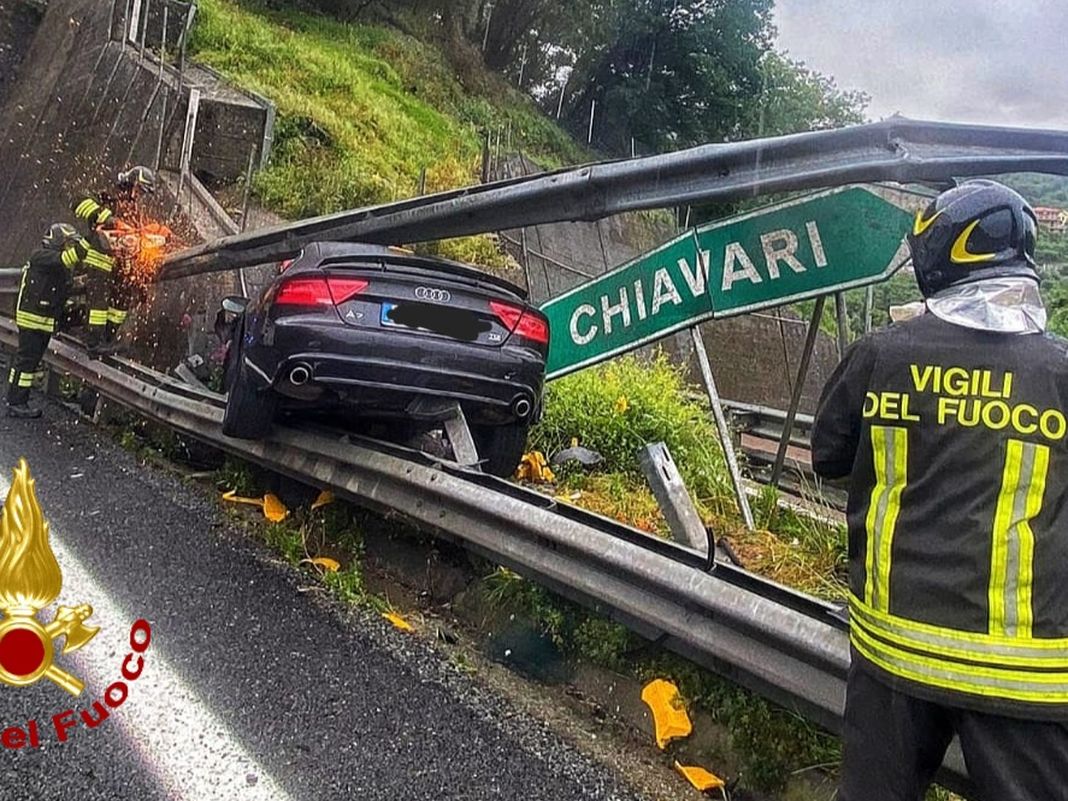 incidente autostrada A12 Chiavar 1 maggio 2024