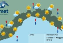 Meteo Liguria, tempo soleggiato al mattino più nuvole al pomeriggio Meteo Liguria 11 maggio 2024