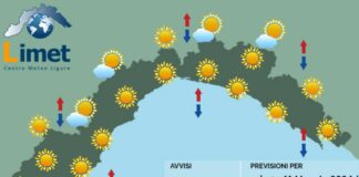 Meteo Liguria, tempo soleggiato al mattino più nuvole al pomeriggio Meteo Liguria 11 maggio 2024