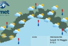 Meteo Liguria, peggioramento in arrivo da martedì meteo Liguria 13 maggio 2024