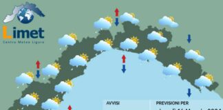 Meteo Liguria, nuovo peggioramento con temporali e possibili grandinate Meteo Liguria 16 maggio 2024