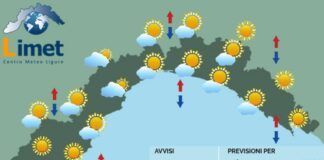 Meteo Liguria, ancora variabilità ma senza pioggia, lunedì peggiora meteo Liguria 18 maggio 2024