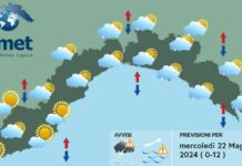 Meteo Liguria, ancora instabilità e piovaschi, migliora nel week end meteo Liguria 22 maggio 2024