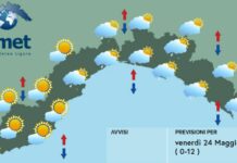 Meteo Liguria, ancora instabilità, miglioramento da domenica meteo Liguria 24 maggio 2024