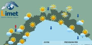 Meteo Liguria, tempo variabile con ampie schiarite per qualche giorno meteo Liguria 3 maggio 2024