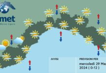 Meteo Liguria, ancora passaggi nuvolosi alternati a schiarite meteo Liguria 29 maggio 2024