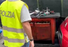 Reati contro l’Ambiente, vasta operazione della polizia, a Genova sequestrata officina Polizia officina