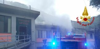 Incendio alla Tossini, Cgil: preservare lavoro e sede nel Tigullio Avegno incendio Tossini