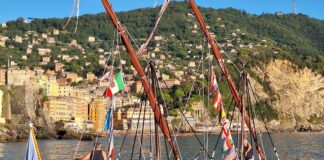 Camogli, il Dragun parte per Carloforte in Sardegna Dragun Camogli