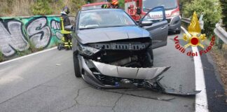 Cogoleto, incidente nel pomeriggio: due persone ferite