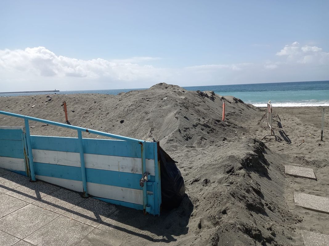 Voltri spiaggia da sistemare