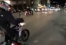 Genova, sfide in moto ai semafori, video sui social