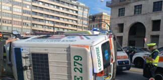 Genova, migliorano i militi che erano a bordo dell’ambulanza ribaltata Ambulanza ribaltata Crce Bianca Genovese 25 giugno 2024