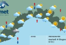 Meteo Liguria, ancora nuvole al mattino ma è in arrivo un miglioramento meteo Liguria4 giugno 2024