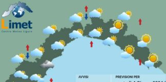 Meteo Liguria, ancora nuvole al mattino ma è in arrivo un miglioramento meteo Liguria4 giugno 2024