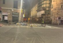 Genova, riaperta via delle Fontane: torna il divieto di transito in via Balbi