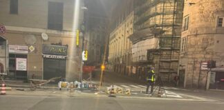Genova, riaperta via delle Fontane: torna il divieto di transito in via Balbi
