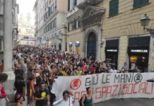 Genova, il Buridda non si ferma e giovedì nuova manifestazione a San Lorenzo Buridda manifestazione 30 luglio 2024