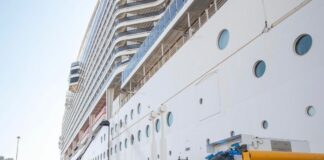 Msc sperimenta le banchine elettrificate a Malta per abbattere l’inquinamento Msc World Europa banchina elettrificata Malta