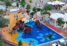 Recco, nuova area giochi in Lungomare Bettolo Recco area giochi lungomare Bettolo