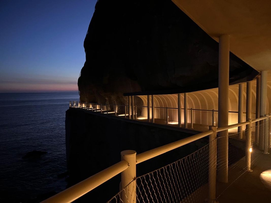 Cinque Terre via dell'Amore, notte