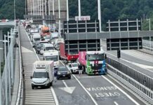 Autostrade, incidente sul ponte San Giorgio: lunga coda verso Genova