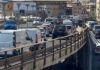 Genova, auto in avaria sulla Sopraelevata, code in direzione ponente incidente sopraelevata genova