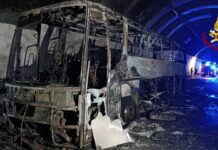 Incendio in galleria sulla A12, tempi lunghi per la riapertura incendio galleria Quezzi A12 Genova