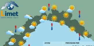 Meteo Liguria, ancora residua instabilità pomeridiana Edoardo Rixi