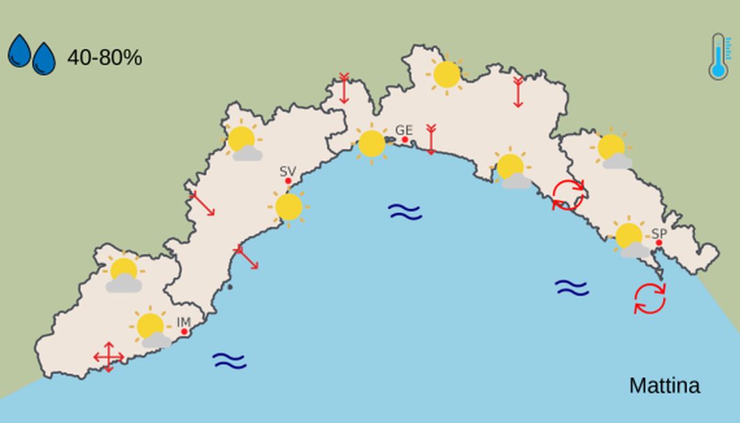Meteo Liguria 2 luglio 2024