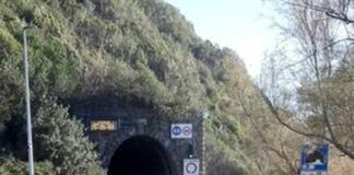 Sestri Levante, chiusa per lavori la strada delle Gallerie di Moneglia Sestri Levante strada delle Gallerie di Moneglia