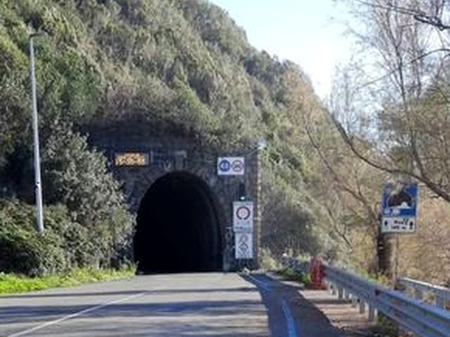 Sestri Levante strada delle Gallerie di Moneglia