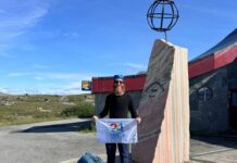 A piedi al Circolo Polare Artico per beneficenza, Massimo Pedersoli ha vinto Massimo Pedersoli a piedi al circolo polare artico