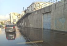 Genova, tubo rotto a Multedo, allagata l’Aurelia multedo tubo rotto 1 agosto 2024