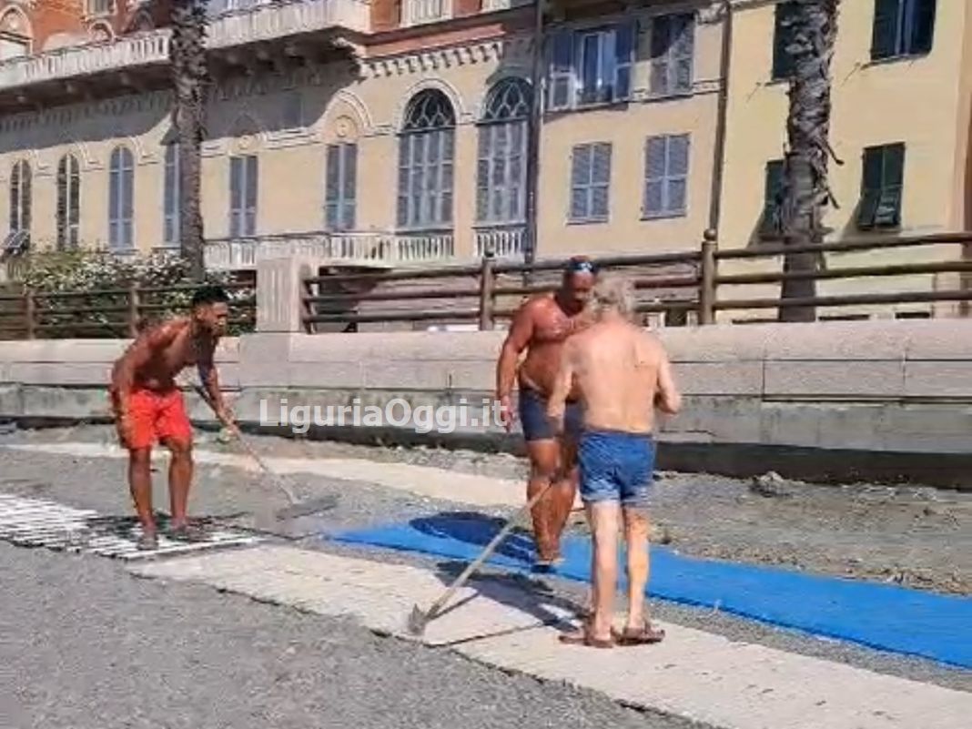 Pegli passerella spiaggia inclusiva