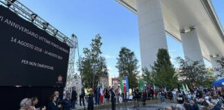 Ponte Morandi, il discorso dei Familiari delle Vittime Ponte Morandi giorno memoria 2024
