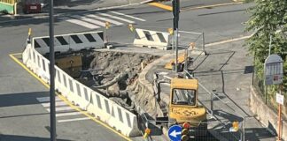 Genova, proteste per il cantiere infinito di via Isonzo Sturla cantiere via Isonzo